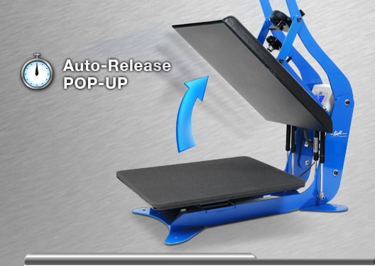 Geo Knight DK16A AUTO Clamshell Press