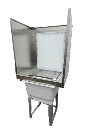 Wash-out booth - The Total Joy Washout booth