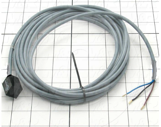 Inductive Proximity Switch, Square, NPN, Normally Open, 5m Cable 1010005B