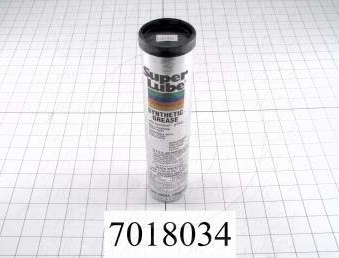 Synthethic Grease, Super Lube Synthethic W/Teflon14-1/2 Oz. Tube 7018034